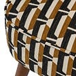ATMOSPHERA - Fauteuil Chiara beige et noir - vignette