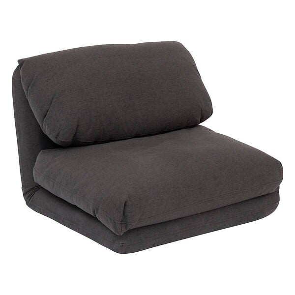 ATMOSPHERA - Chauffeuse "Marza" gris ardoise 209x78cm - large