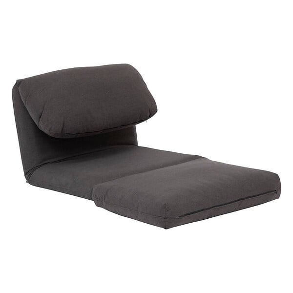 ATMOSPHERA - Chauffeuse "Marza" gris ardoise 209x78cm - large