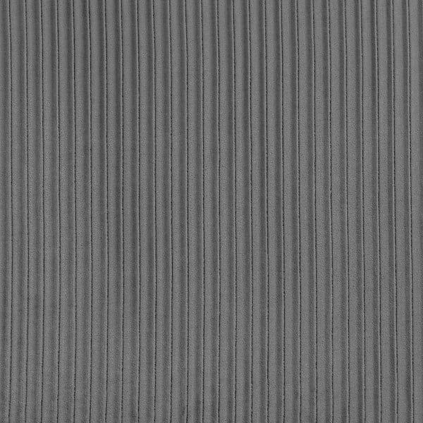 ATMOSPHERA - Banquette 2 places "Solaro" en velours 124x74cm gris - large