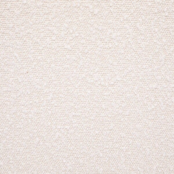 ATMOSPHERA - Fauteuil "Kunjo" bouclette blanc - large