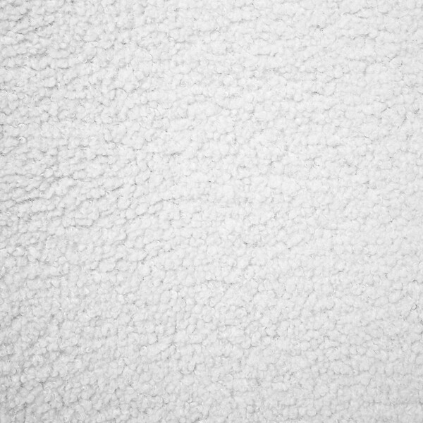 ATMOSPHERA - Fauteuil "Chiara" bouclette blanc - large
