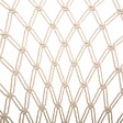 ATMOSPHERA - Fauteuil "Raina" teck tressé coton blanc - vignette