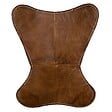 ATMOSPHERA - Housse "Dario" cuir marron cognac - vignette