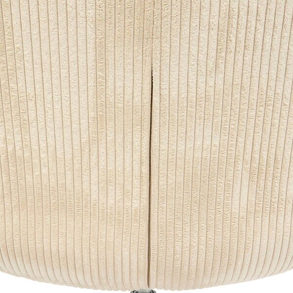 ATMOSPHERA - Fauteuil Pivotant Harper en Tissu Beige L74,5xl64xH87 cm - large