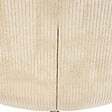 ATMOSPHERA - Fauteuil Pivotant Harper en Tissu Beige L74,5xl64xH87 cm - vignette