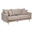 ATMOSPHERA - Canapé "Candice" 3 places 194x96cm beige - vignette