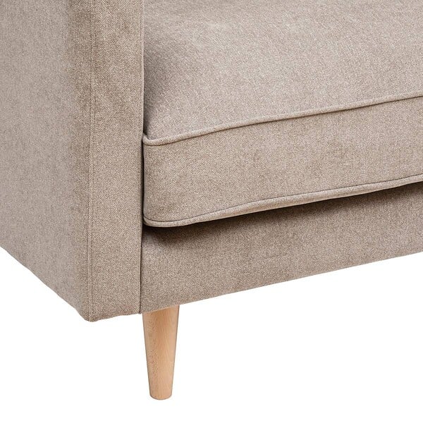ATMOSPHERA - Canapé "Candice" 3 places 194x96cm beige - large