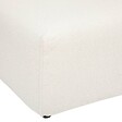 ATMOSPHERA - Module d'angle "Kiona" en bouclette 99x99cm blanc - vignette