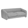 ATMOSPHERA - Canapé convertible "Guppy" 3 places gris souris - vignette