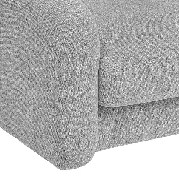 ATMOSPHERA - Canapé convertible "Guppy" 3 places gris souris - large
