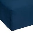 ATMOSPHERA - Module chauffeuse "Kiona" en velours 99x75cm bleu - vignette