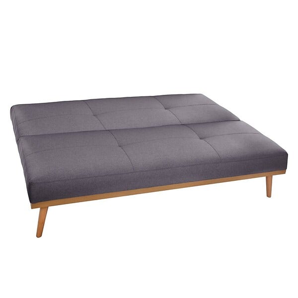 ATMOSPHERA - Canapé convertible "Dohan" 3 places gris ardoise - large