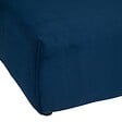 ATMOSPHERA - Module 2 places "Kiona" en velours 165x75cm bleu - vignette