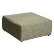 ATMOSPHERA - Pouf "Mavuno" en velours 87x93cm vert cèdre - vignette
