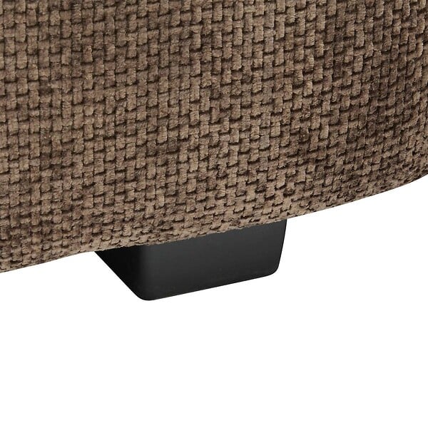 ATMOSPHERA - Canapé fixe Palma 3 places 212x97cm marron tonka - large