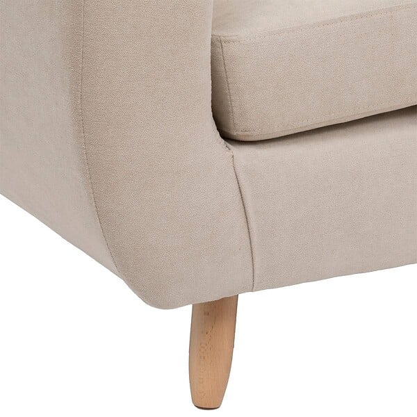ATMOSPHERA - Canapé "Retro" 2 places beige - large