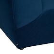ATMOSPHERA - Module d'angle "Kiona" en velours 99x75cm bleu - vignette