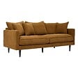 ATMOSPHERA - Canapé fixe Candice 3 places 194x96cm beige - vignette