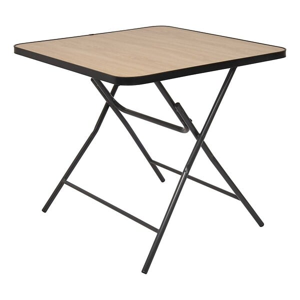 5 FIVE SIMPLY SMART - Table pliante 4 places Flexy Plus 80x80cm noir - large