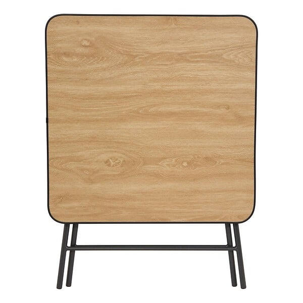 5 FIVE SIMPLY SMART - Table pliante 4 places Flexy Plus 80x80cm noir - large