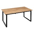 5 FIVE SIMPLY SMART - Table extensible 6/8 personnes effet chêne naturel "Aliaj" - vignette
