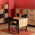 5 FIVE SIMPLY SMART - Table extensible 2 à 6 personnes à rabat - vignette
