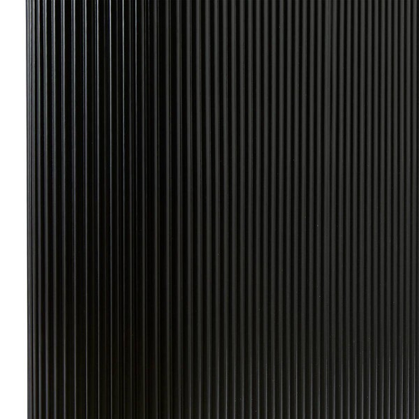 ATMOSPHERA - Table à manger "Olova" noir 180x90x76cm - large