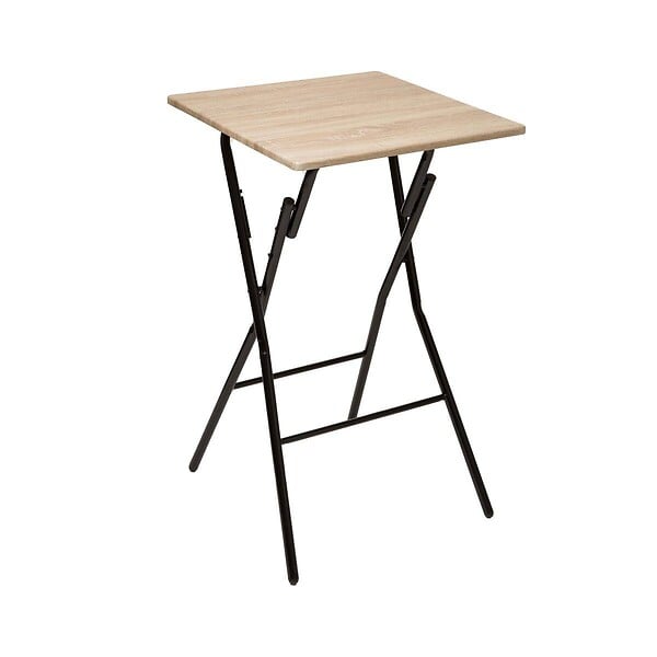 5 FIVE SIMPLY SMART - Table de bar pliante 2 places effet bois - large