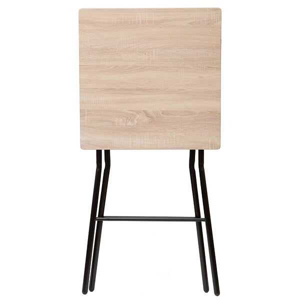 5 FIVE SIMPLY SMART - Table de bar pliante 2 places effet bois - large