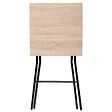 5 FIVE SIMPLY SMART - Table de bar pliante 2 places effet bois - vignette