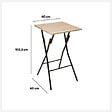 5 FIVE SIMPLY SMART - Table de bar pliante 2 places effet bois - vignette