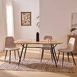 ATMOSPHERA - Table à manger Roxas 160x90cm L160cm - vignette