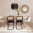 ATMOSPHERA - Table à manger extensible "Aeris" acacia L180-220cm - vignette