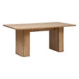 ATMOSPHERA - Table à manger "Colva" en placage effet bois L180cm - vignette