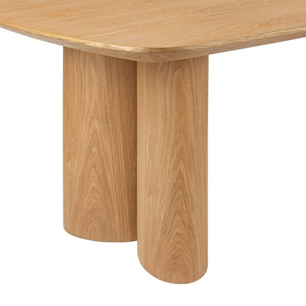 ATMOSPHERA - Table à manger Aliona bois 220x100cm - large