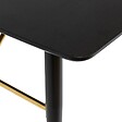 ATMOSPHERA - Table à manger extensible Aubrey noir 180x220cm - vignette