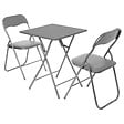 5 FIVE SIMPLY SMART - Table pliante 2 places gris - vignette