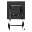 5 FIVE SIMPLY SMART - Table pliante 2 places noir - vignette