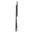 5 FIVE SIMPLY SMART - Table de bar pliante Flexy Plus noir - vignette
