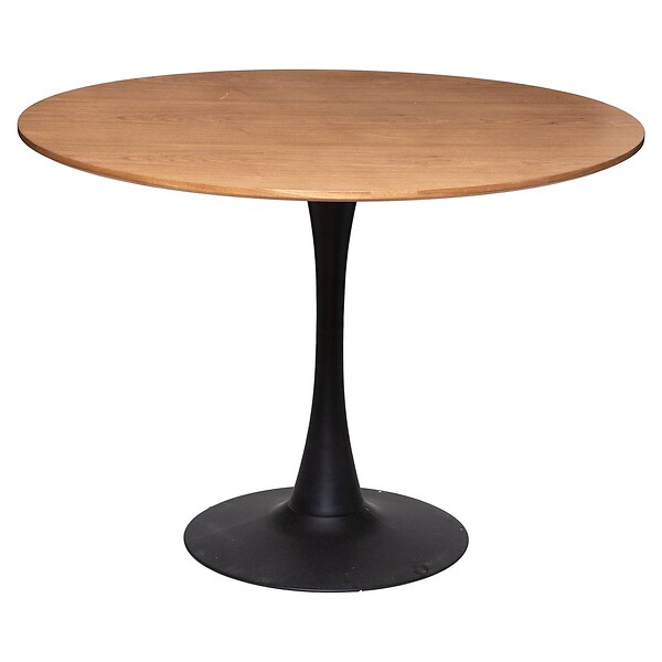 ATMOSPHERA - Table à manger "Elias" chêne D102x76cm - large