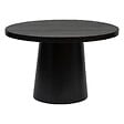 ATMOSPHERA - Table à manger "Boki" en manguier D120cm noir - vignette