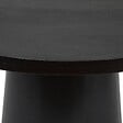 ATMOSPHERA - Table à manger "Boki" en manguier D120cm noir - vignette