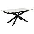 ATMOSPHERA - Table à manger extensible "Boot" blanc 160x90x76cm - vignette