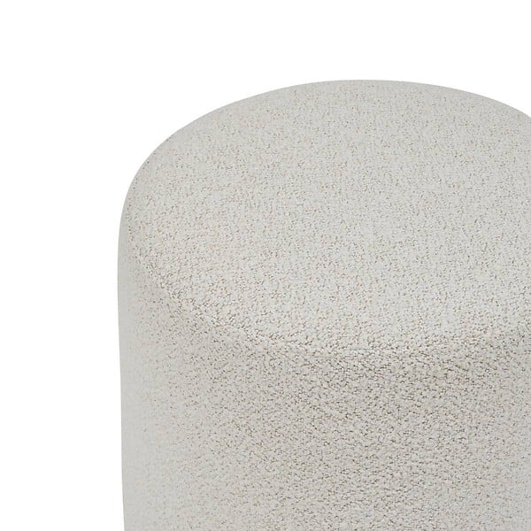 ATMOSPHERA - Pouf Nesky blanc - large