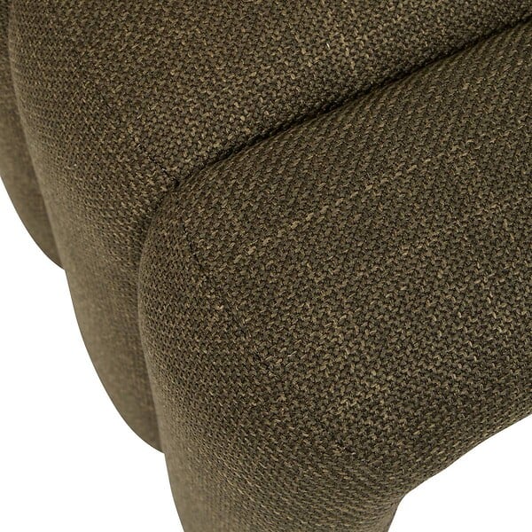 ATMOSPHERA - Pouf Sisco vert Kaki - large