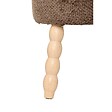 ATMOSPHERA - Tabouret Spolo marron tonka - vignette