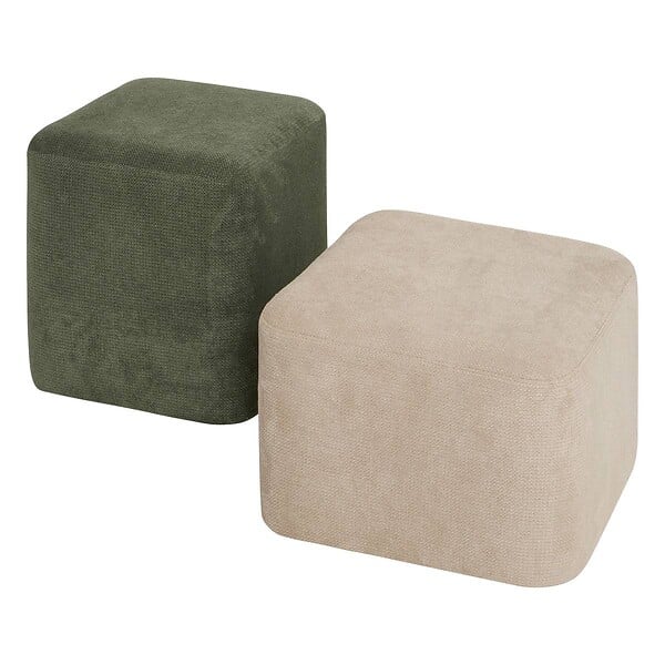 ATMOSPHERA - Poufs Doki gris - large