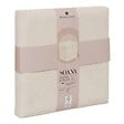 ATMOSPHERA - Pouf Pliable Coffre Soana en bouclette Ivoire 38x38cm - vignette