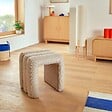 ATMOSPHERA - Pouf Sisco argile - vignette